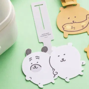 나가노 마켓 곰 퍼그 러기지 태그