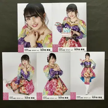 무카이 미네 AKB48 브로마이드 5장 컴프 36