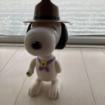 스누피 피규어 모자 포함