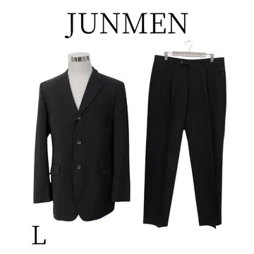 JUNMEN 준맨 블랙 수트 L