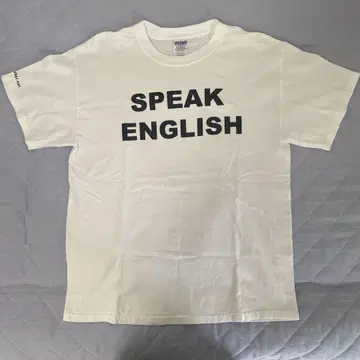 GILDAN 길단 티셔츠 구제 의류 L 사이즈 SPEAK ENGLISH