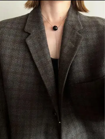 몬 볼 플레이 목걸이 장갑형 블랙