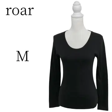roar 로어 블랙 긴팔 티셔츠 M