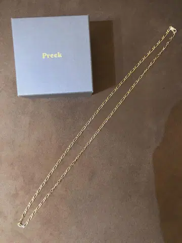 Preek 체인 목걸이 새상품급