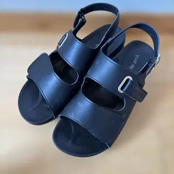 Re:getA 리게타 컴포트 샌들 블랙 LL