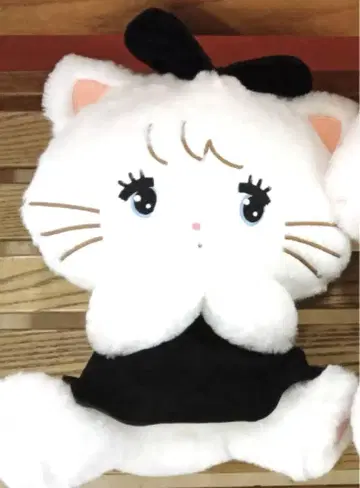mikko BLACK RIBBON BIG 봉제 인형 무스