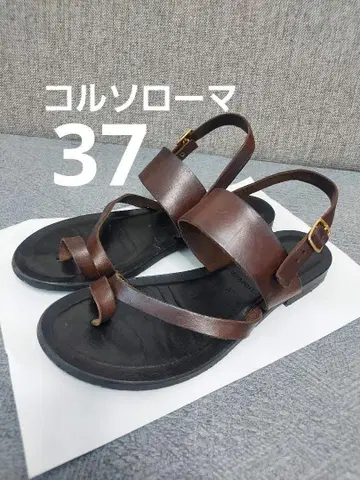 CORSO ROMA9 코르소 로마 가죽 스트랩 샌들