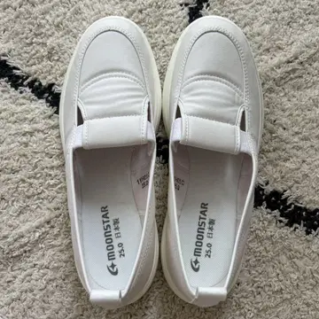 MOONSTAR 실내화 25.0 cm 화이트