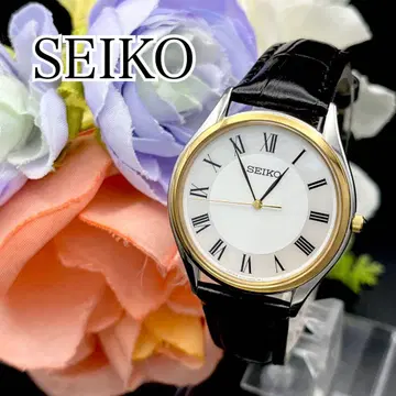 작동 손목시계 SEIKO 세이코 돌체 새 상품 벨트 쉘 다이얼 G28