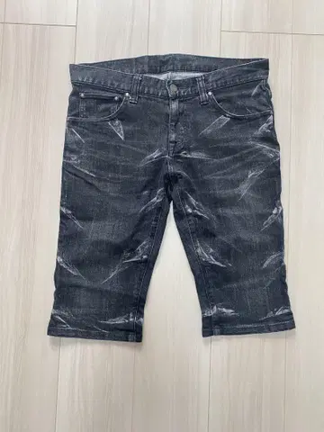토네이도 마트 다크 그레이 크롭 데님 팬츠