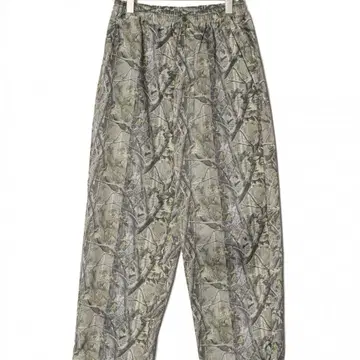 소프트 하이픈 CAMO PATTERNED WIDE EASY PANTS