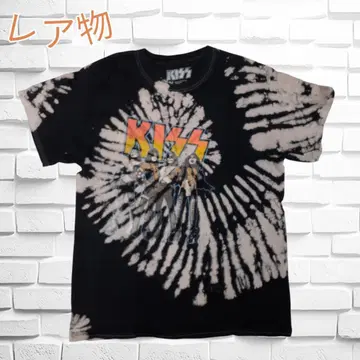 5030001(N-1) KISS 락밴드 타이다이 티셔츠 M 사이즈