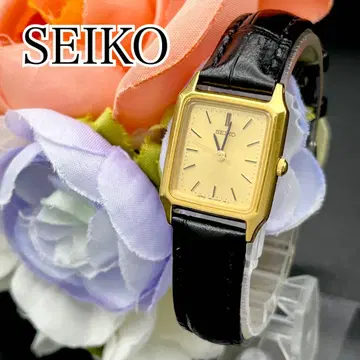작동 손목시계 SEIKO 세이코 스퀘어 벨트 새상품 배터리 G31