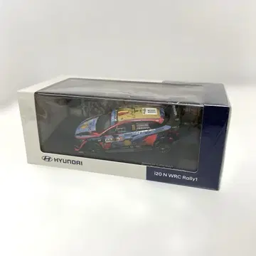 현대 i20 N Rally1 미니카 우승 기념 1/500 미사용