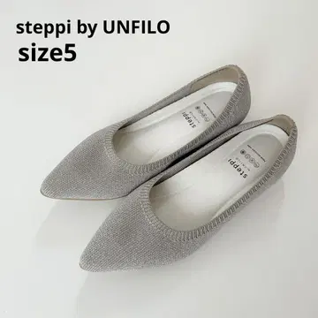 컨디션 최상 steppi by UNFILO 스테피 안피로 니트 펌프스