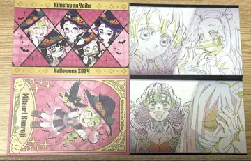 귀멸의 칼날 ufotable 카페 다이닝 오스소와케 포스카 미츠리 세트