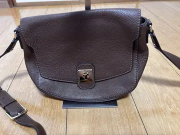 FURLA 훌라 숄더백 브라운 가죽