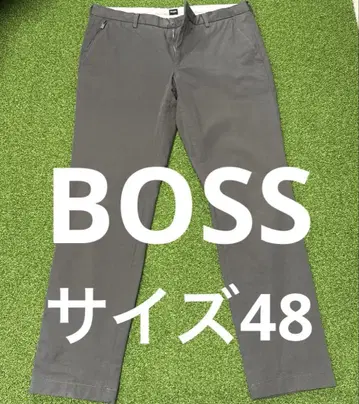 BOSS 그레이 팬츠 사이즈 48