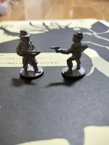 테이블 토크 RPG용 메탈 피규어 탐정/폭력배