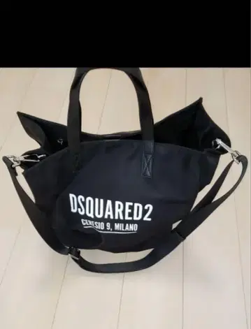 DSQUARED2 블랙 에코백