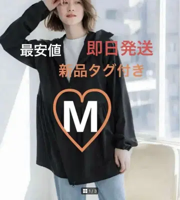 coca 코카 블랙 후드티 M 블랙 미사용 새상품 UV 차단 후드티