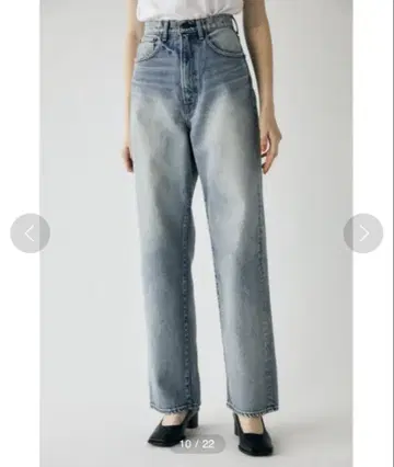 MOUSSY HW DAMAGE LOOSE STRAIGHT 25인치