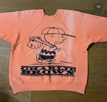1960년대 스프루스 PEANUTS 빈티지 스웨터