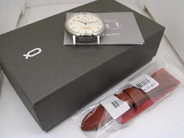 Knot CAS-36 자동 감기 스몰 세컨드 뒷면 시계 손목시계 새상품급