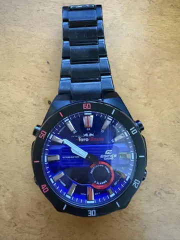 Toro Rosso Edifice 크로노그래프 시계 2018년 제작
