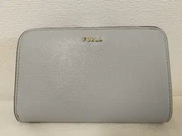 FURLA 훌라  두겹 지갑 블루