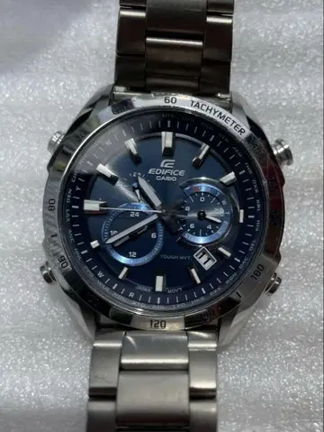 EDIFICE 에디피스 손목시계 남성용 터프 솔라 크로노그래프