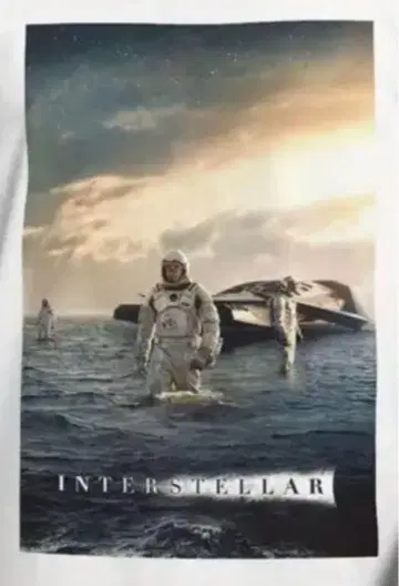 인터스텔라 Interstellar 영화 티셔츠 크리스토퍼 놀란
