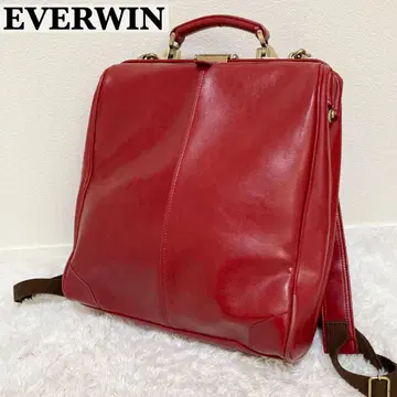 EVERWIN 3WAY 더플 백 백팩 숄더백 빨간색