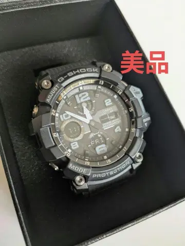 머드 마스터 GWG-100 G-SHOCK 새상품급 전파 솔라