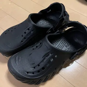 Crocs 에코 크로그 블랙 26cm