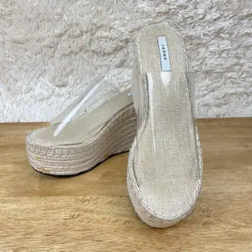 AMERI 아메리빈티지 클리어 샌들 L 사이즈