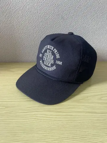 네이비 메쉬 캡 네이버후드
