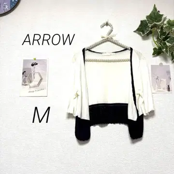 9005-1 애로우 ARROW 반팔 가디건 레이온 100% M