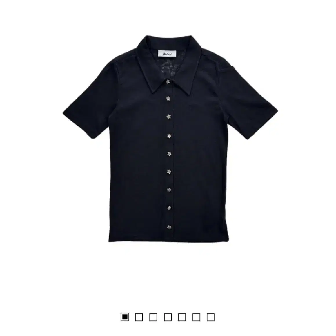 【JICHOI】25ss 25-001 WAFFLE FITTED T-SHIRT Jichoi 25-001 WAFFLE FITTED T-SHIRT size 2 #지초이,#코이세