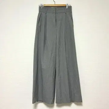 Spick & Span POUR FEMME 와이드 팬츠 그레이 슬랙스