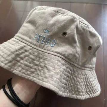 PEDRO 버킷 햇 베이지 S/M