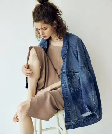 Spick & Span OVER DENIM 데님 자켓 5 1/2