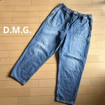 D.M.G. 데님 워크 이지 팬츠 인디고 블루