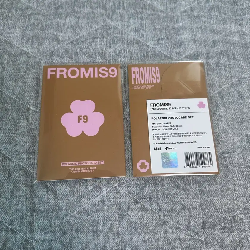 fromis_9 サイン入りポラロイド fromis_9 Autographed Signed Polaroid Cheki photocard Photo