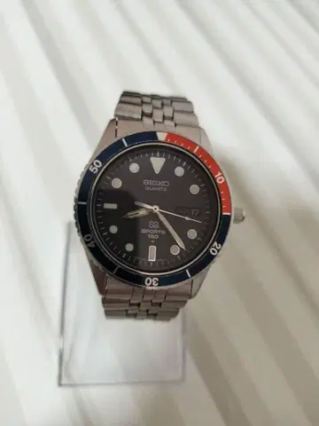작동 상품 SEIKO 세이코 스포츠 데이트 쿼츠 5Y23-6060