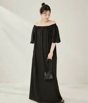 Plage 플라주 FLUID STRIPE 드레스