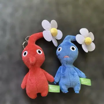 피크민 봉제 인형 마스코트 2개 세트 꽃 Pikmin