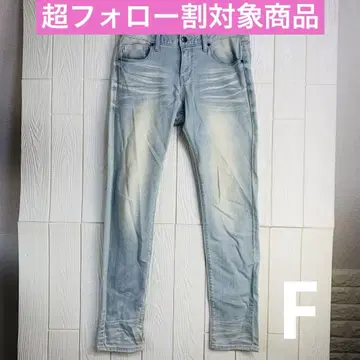 AVAIL MODE 라이트 블루 데님 청바지 80cm 허리