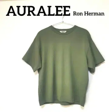 새상품급! AURALEE 오라리 론 헤르만 별주 빅 티셔츠