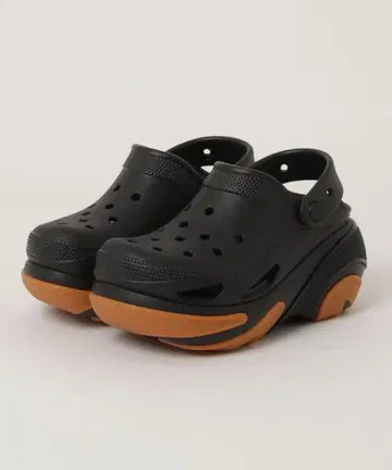 Crocs 블랙 클로그 샌들